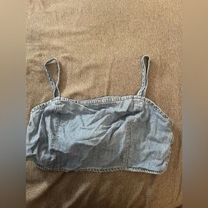 Dynamite Denim open back tie top